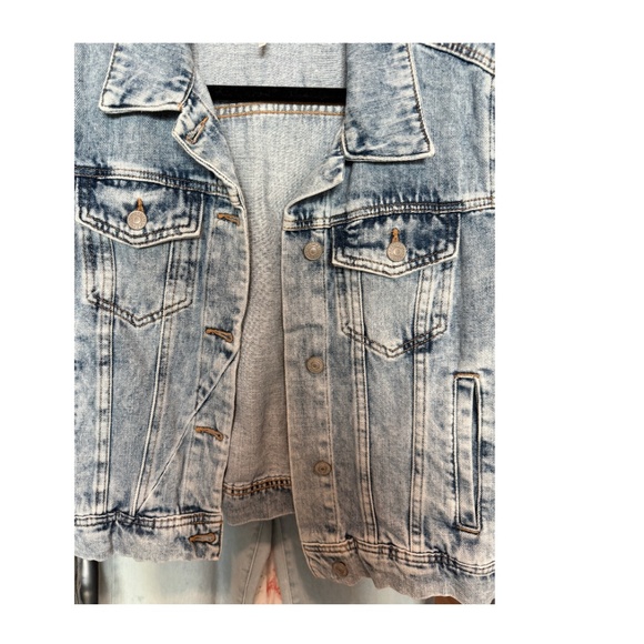Free People Rumors Denim Jacket - Light Indigo - Sz Small (US 4/6) - Never Worn - Picture 9 of 15